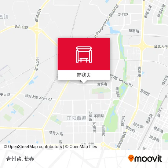青州路地图