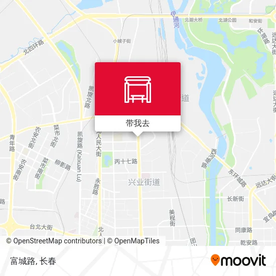 富城路地图