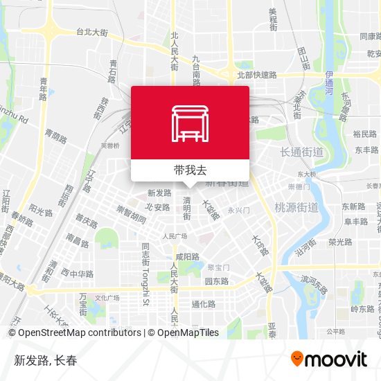 新发路地图