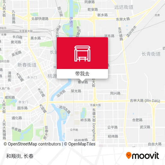 和顺街地图
