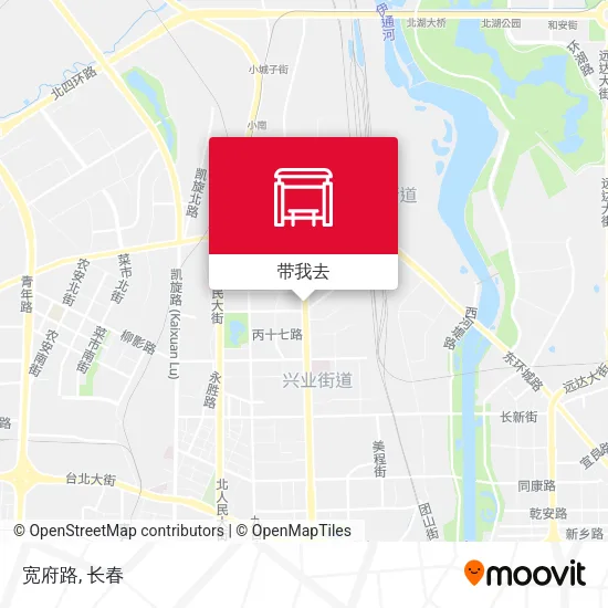 宽府路地图