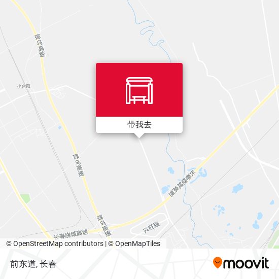前东道地图
