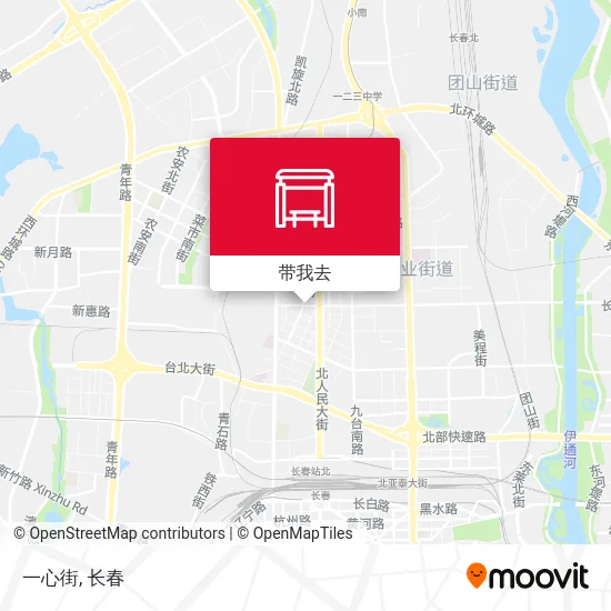 一心街地图