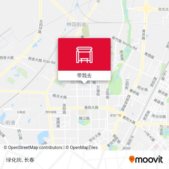 绿化街地图