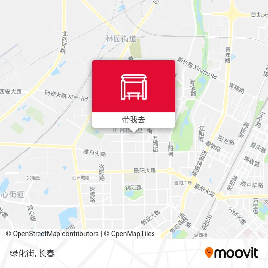 绿化街地图