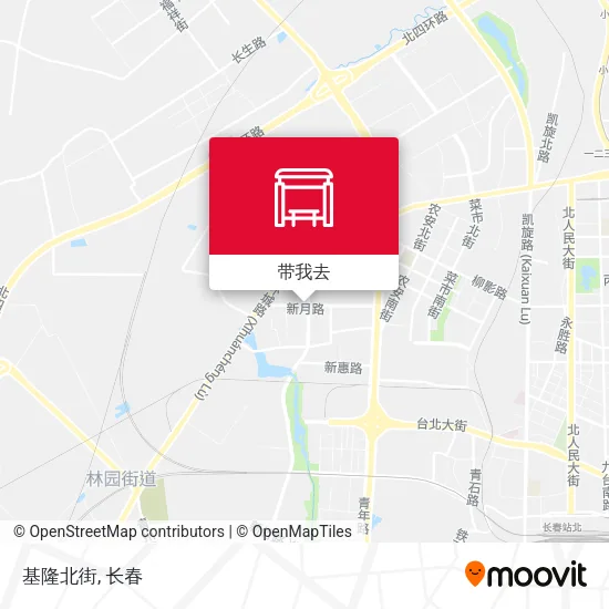 基隆北街地图