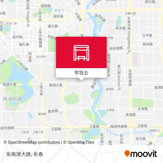 东南湖大路地图