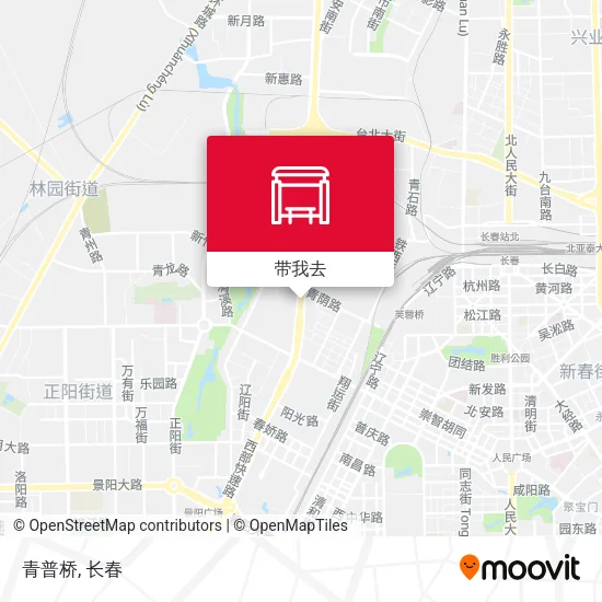 青普桥地图