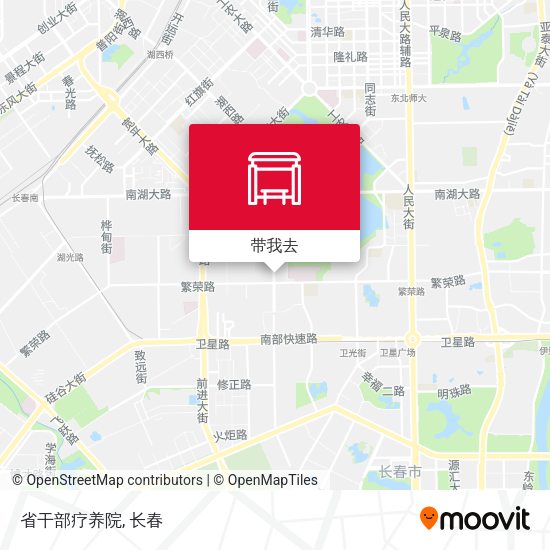 省干部疗养院地图