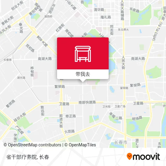 省干部疗养院地图
