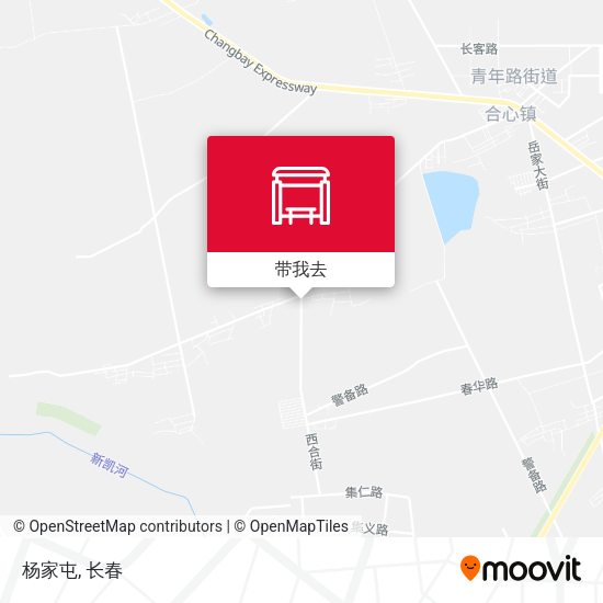 杨家屯地图