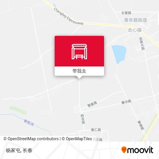 杨家屯地图