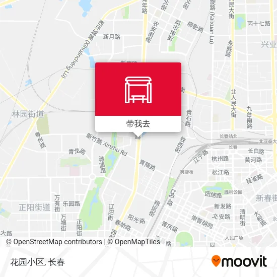 花园小区地图
