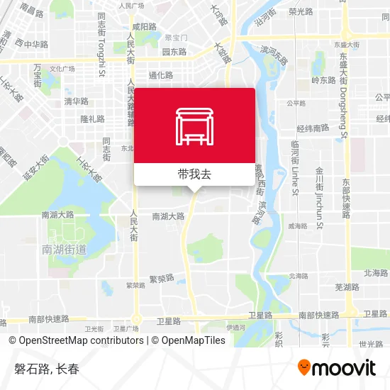 磐石路地图