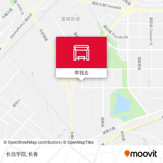 长信学院地图