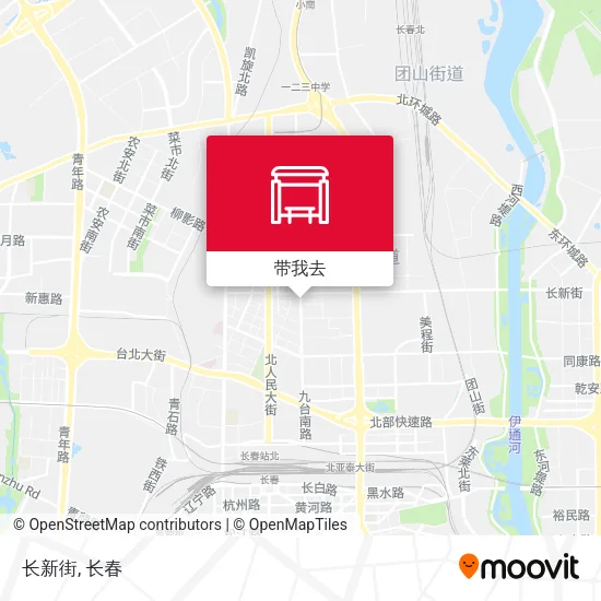 长新街地图