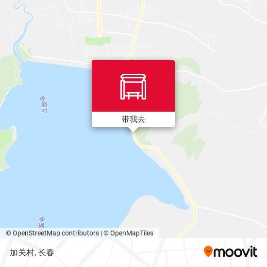 加关村地图