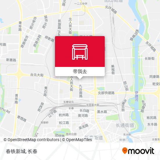 春铁新城地图