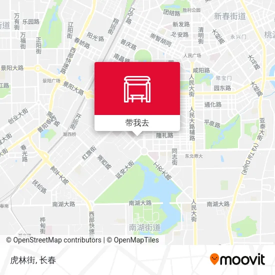 虎林街地图