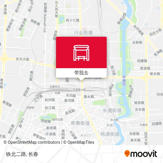 铁北二路地图