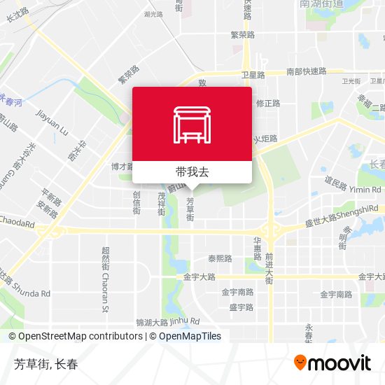 芳草街地图