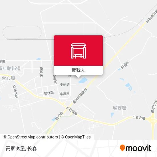 高家窝堡地图