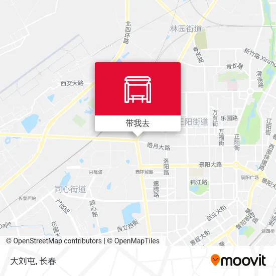 大刘屯地图