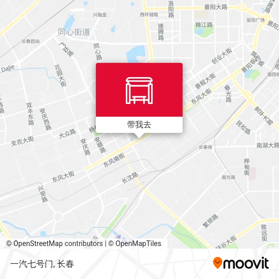 一汽七号门地图