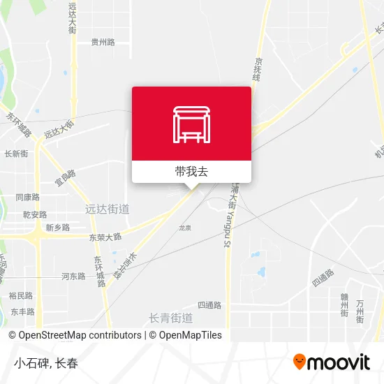 小石碑地图