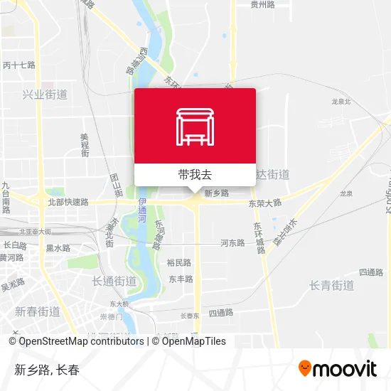 新乡路地图