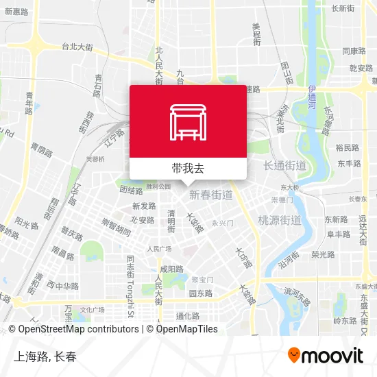 上海路地图