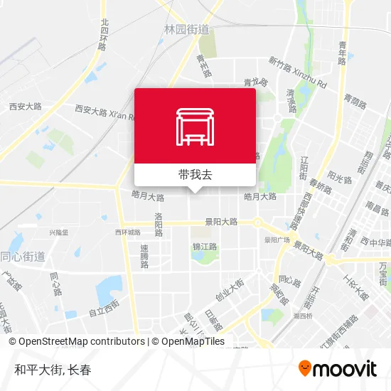 和平大街地图