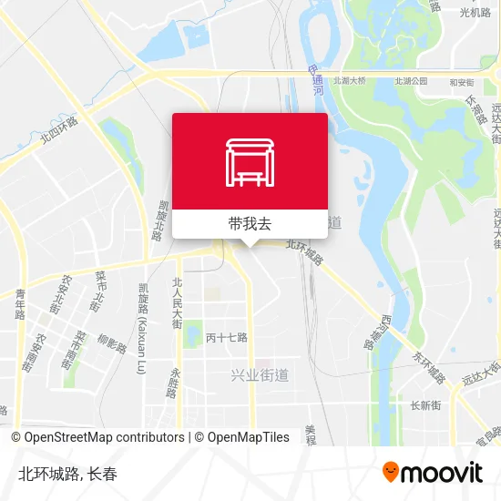 北环城路地图