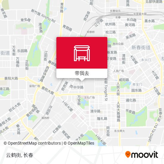云鹤街地图