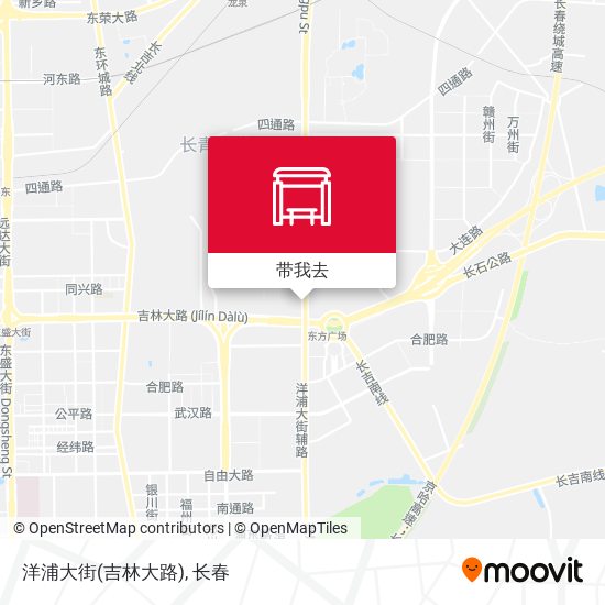 洋浦大街(吉林大路)地图