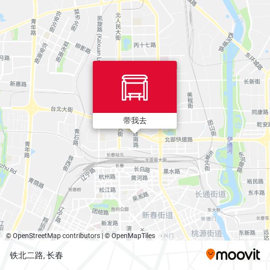 铁北二路地图