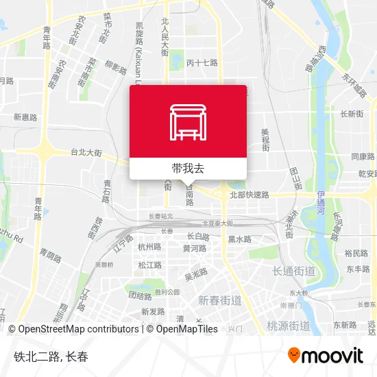 铁北二路地图