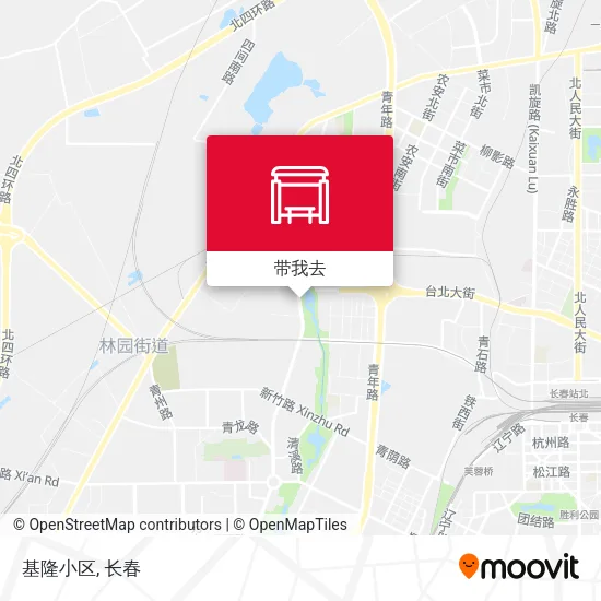 基隆小区地图
