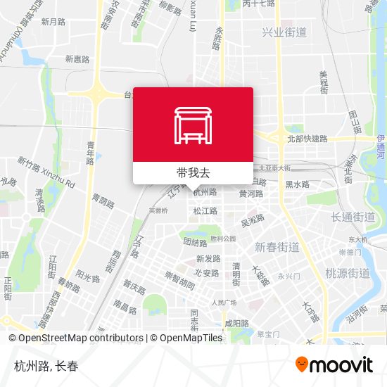 杭州路地图