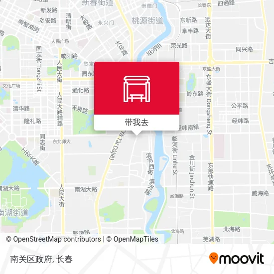 南关区政府地图