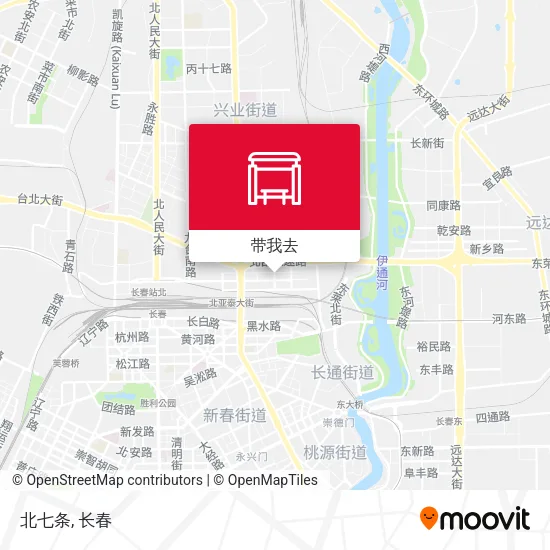 北七条地图