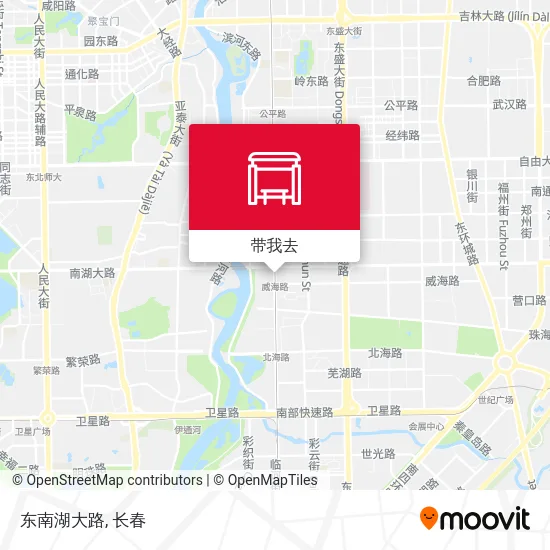 东南湖大路地图
