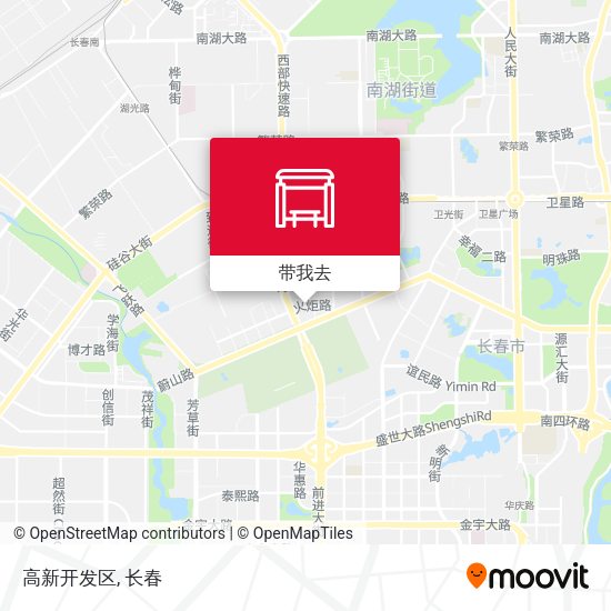 高新开发区地图