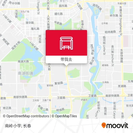 南岭小学地图