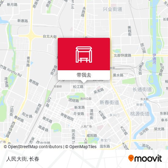 人民大街地图