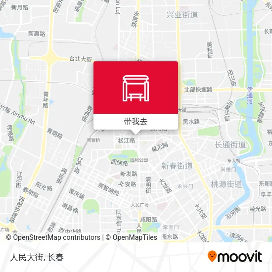 人民大街地图