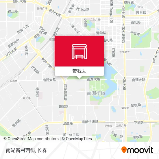 南湖新村西街地图