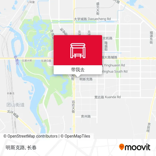 明斯克路地图