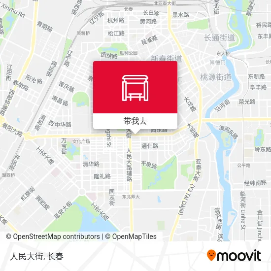 人民大街地图