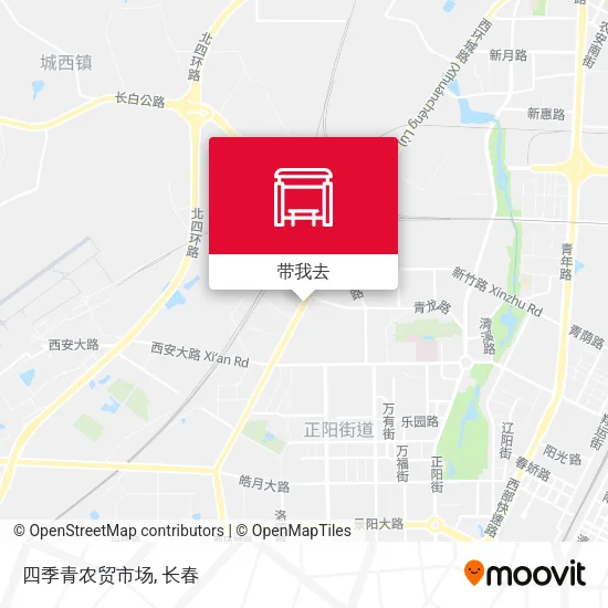 四季青农贸市场地图